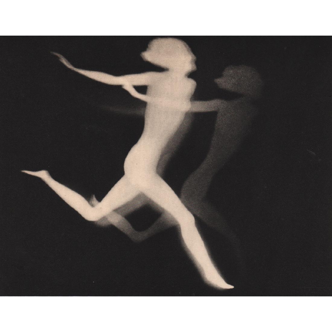 DRTIKOL - La Course: Artist: DRTIKOL Print Title: La Course Medium: Sheet-fed Gravure Printing Date: 1930's Printed in France Image size approx. 7.25 x 5.75 inches Frantisek Drtikol (1883-1961) was a Czech photographer wh