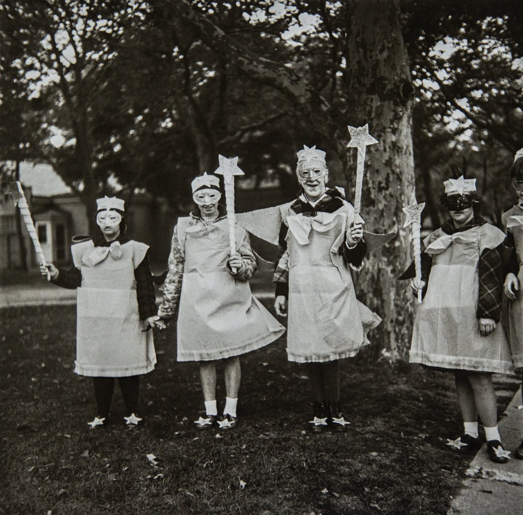 DIANE ARBUS - Star Wands: Artist: Diane Arbus Title: Star Wands Medium: Photo Litho, 1995, Italy Dimensions: 9.5x9.5" Heat Wax Mounted on 12x16" Conservation Board Diane Arbus was an American photographer often regarded as one