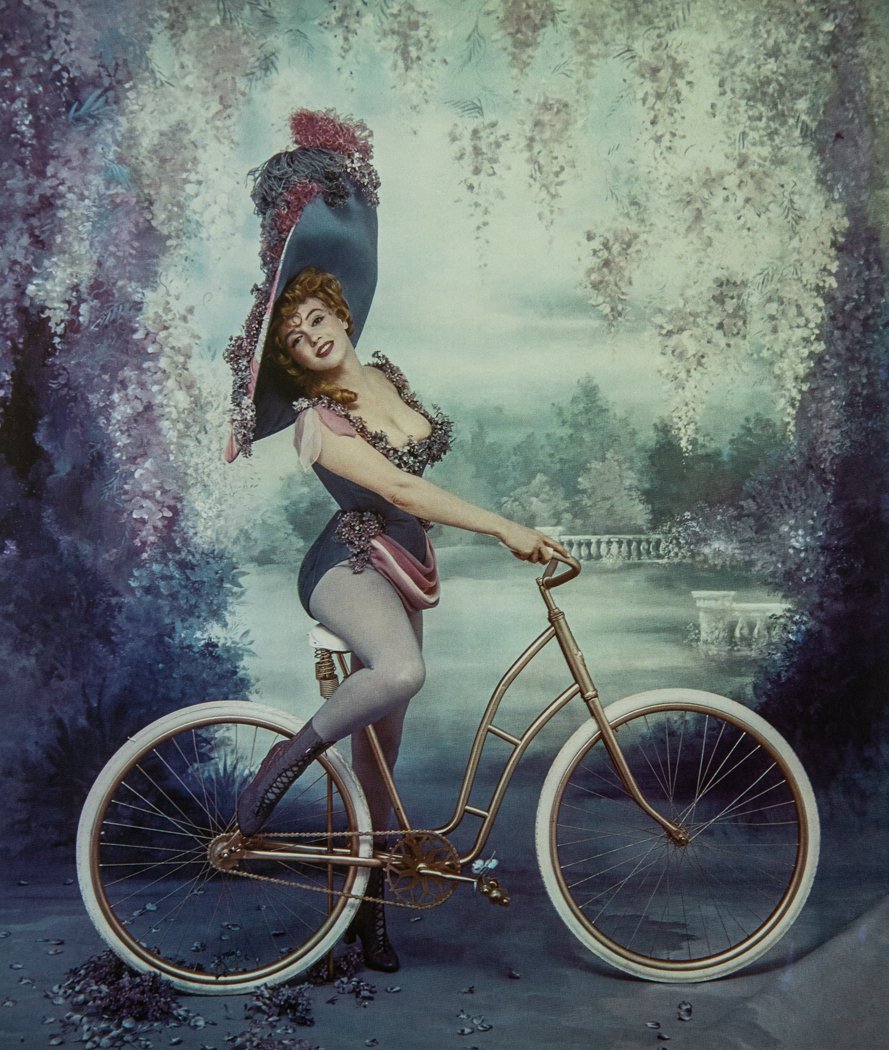 RICHARD AVEDON - Marilyn Monroe as Lillian Russell 1958: Artist: Richard Avedon Title: Marilyn Monroe as Lillian Russell, 1958 Medium: Photo Litho, 1973, USA Dimensions: 9x10.5" Heat Wax Mounted on 14x18" Conservation board Richard Avedon was an American fa