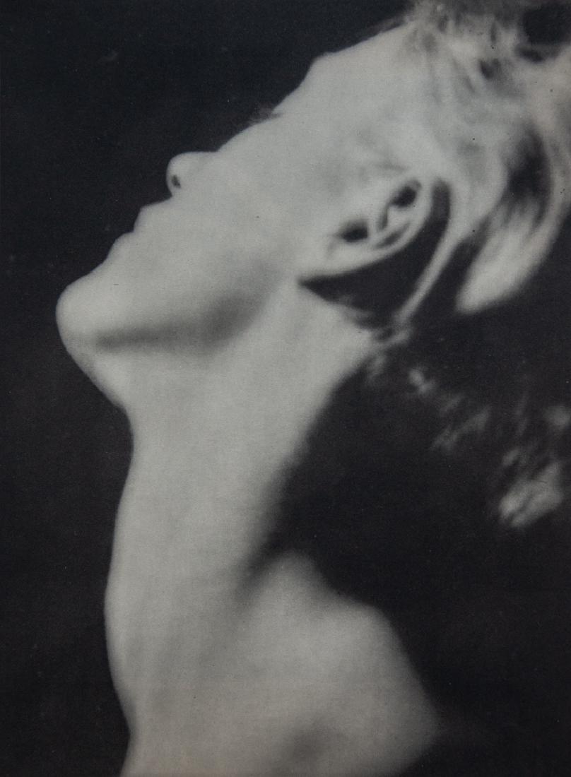MAN RAY - Lee Miller, Neck: Artist: Man Ray Title: Lee Miller, Neck Medium: Sheet Fed Gravure, 1930, France Dimensions: 8.75x11.75" Heat Wax Mounted on 14x18" Conservation board Man Ray, original name Emmanuel Radnitzky, was bor