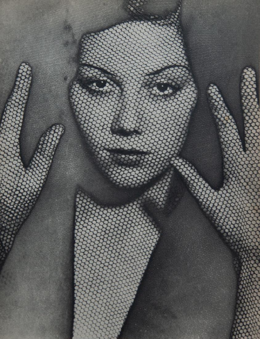 MAN RAY - La Resille, Dora Maar, 1931: Artist: Man Ray Title: La Resille, Dora Maar, 1931 Medium: Sheet fed Gravure, 1934, France Dimensions: 8.65x11.2" Heat Wax Mounted on 14x18" Conservation board Man Ray, original name Emmanuel Radnitzk