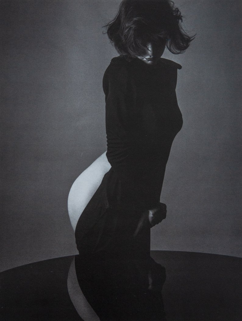 JEANLOUP SIEFF - Blanc, Paris, 1976: Artist: Jeanloup Sieff Title: Blanc, Paris, 1976 Medium: Photo Litho, 1996, Italy Dimensions: 9x11.75" Heat Wax Mounted on 14x18" Conservation board Jeanloup Sieff (1933-2000) was a French photographe