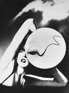 LILLIAN BASSMAN - Philip Treacy, Vogue 1998: Artist: Lillian BassmanTitle: Philip Treacy, Vogue 1998Date Printed: 1999Medium: Photolithograph Scheufelen 250 g/m2Printer Location: Printed in Berlin 1999 -Vogue Lumited EditionMount Size: 59 x 42