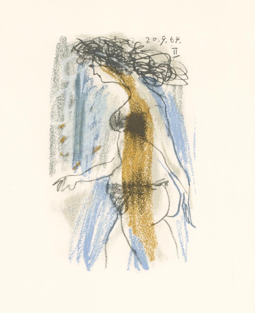 Pablo Picasso lithograph "Le Gout du Bonheur" (1 of 1)