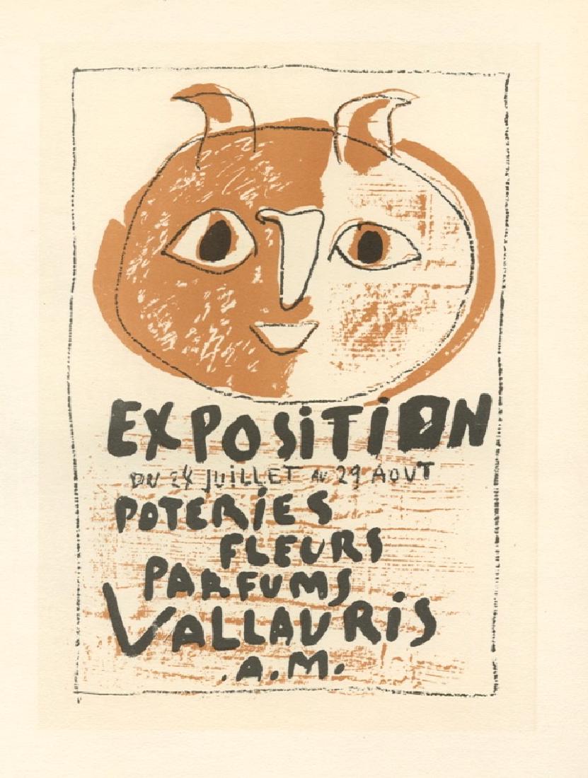 Pablo Picasso lithograph poster "Exposition Poteries, (1 of 1)