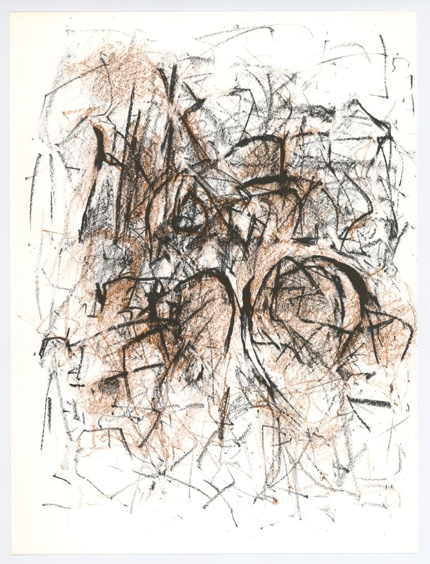 Joan Mitchell lithograph, 1967 (1 of 1)
