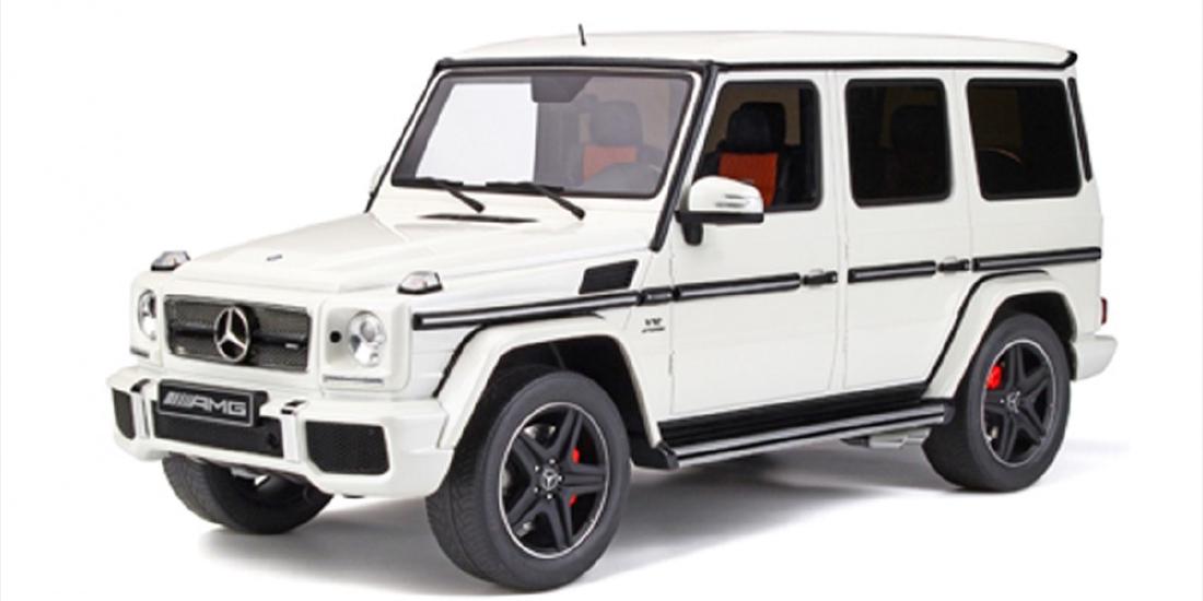 Model Car GT Spirit Mercedes-Benz G65 AMG 2016 Wit 1/12 (1 of 3)