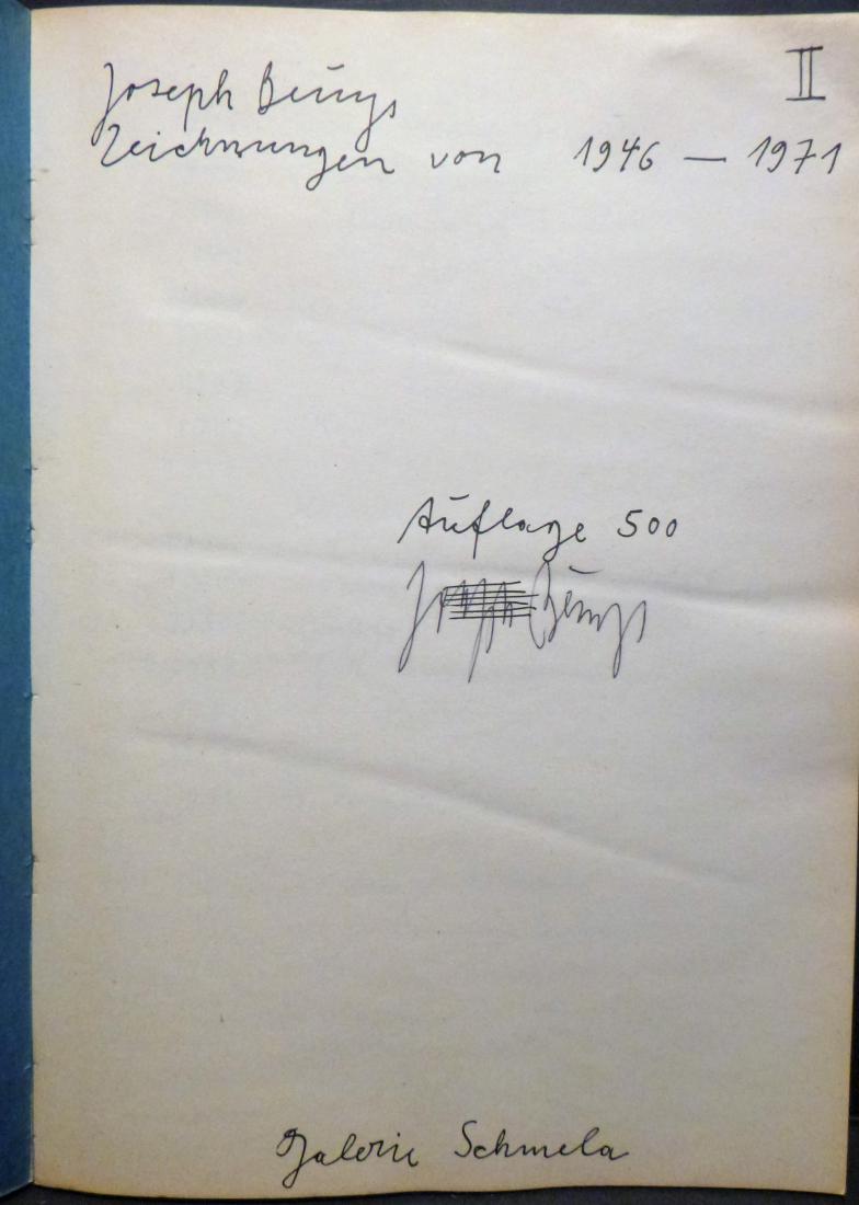 Joseph Beuys Signed- Zeichnungen von 1946 - 1971 II (1 of 10)