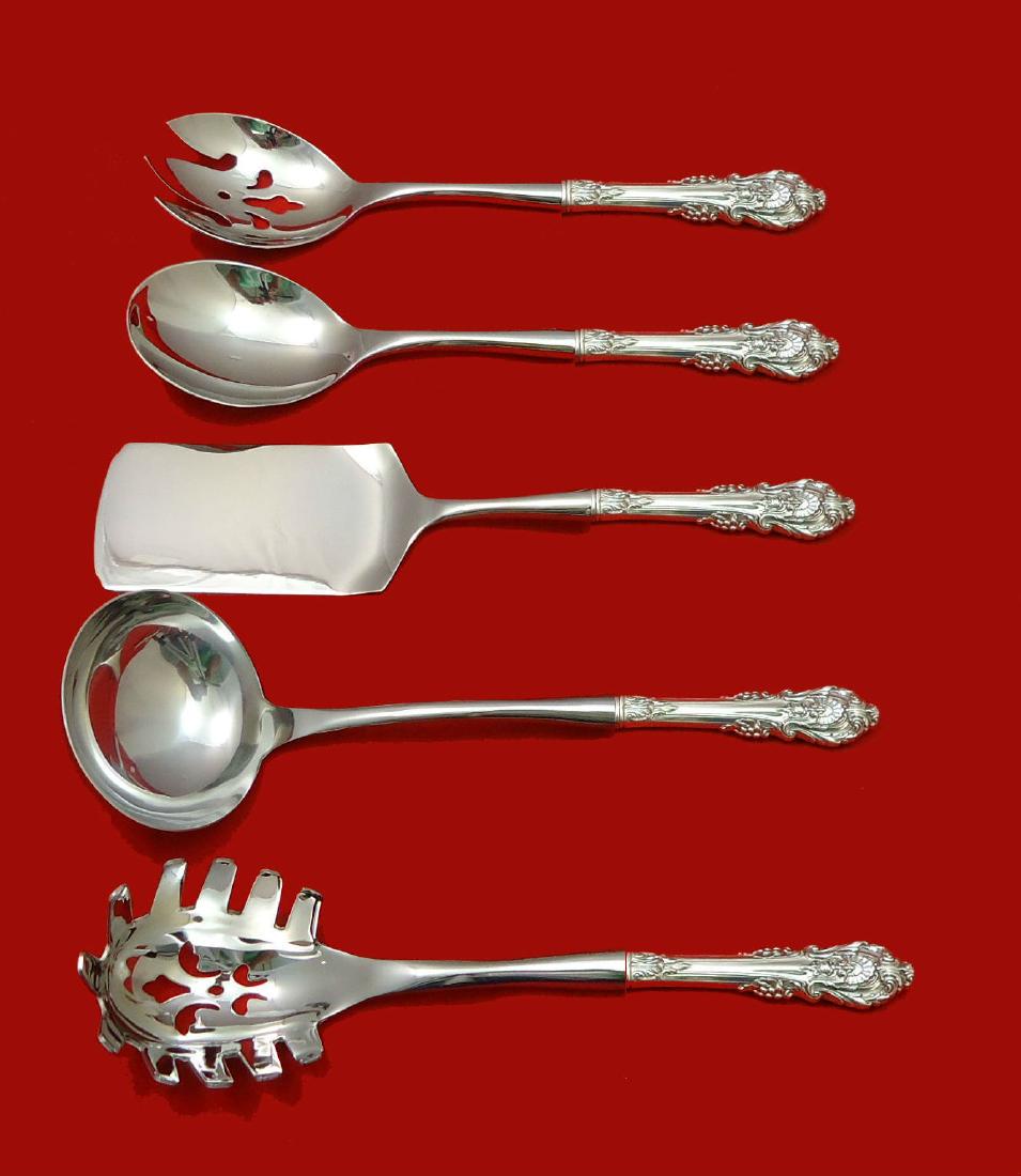 Sir Christopher by Wallace Sterling 5 Pc. Hostess Set (1 of 3)