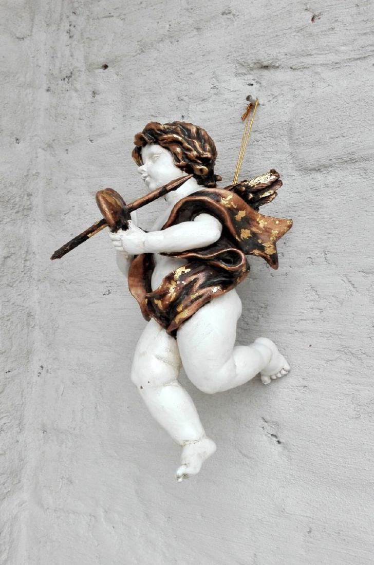 2 musical christmas Putti (wall mounted) (1 of 8)
