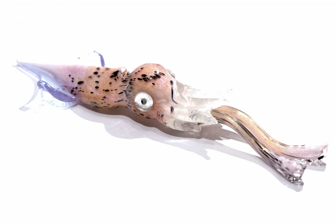 Dario Frare - Murano glass figure " Squid " (1 of 7)