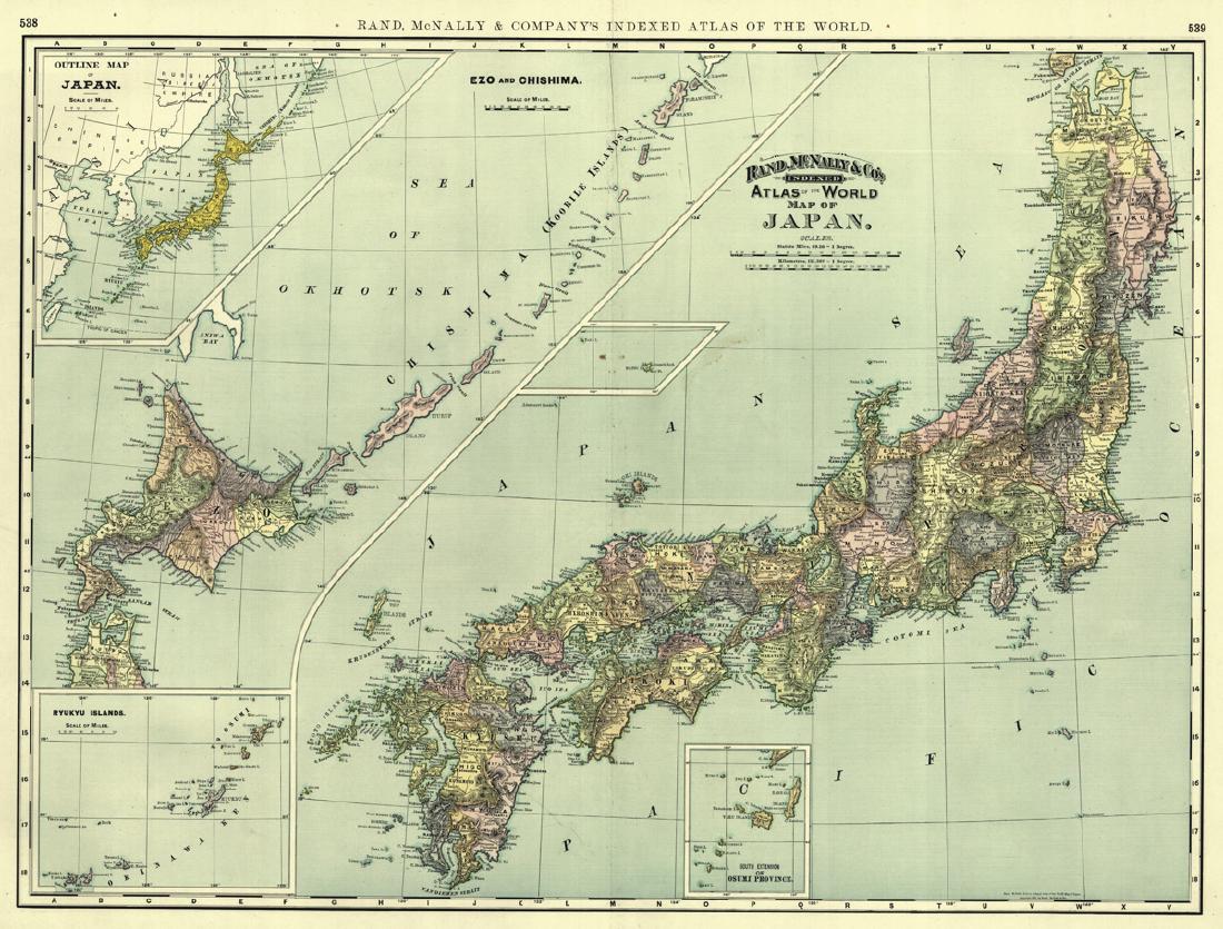 Rand, McNally & Co.'S Indexed Atlas of the World Map of (1 of 1)