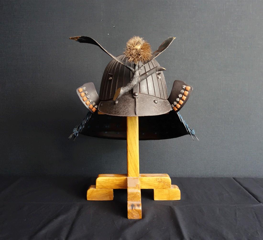 Original used Japanese Edo Samurai kabuto 1867 (1 of 6)