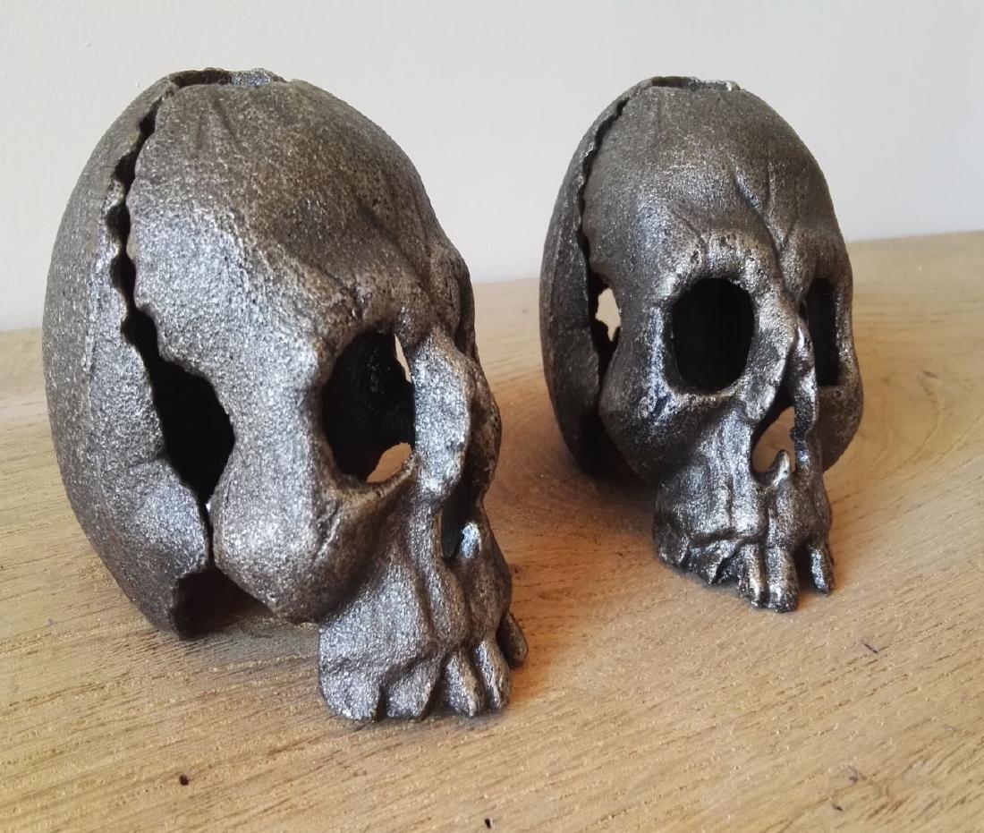 Couple of Lugubrious Candleholders (1 of 6)