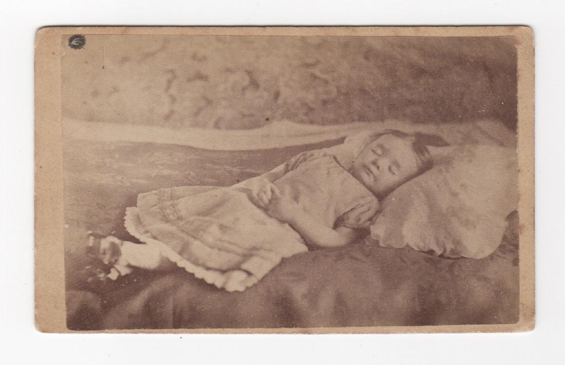 19th Century Postmortem Cdv (carte De Visite) (1 of 2)