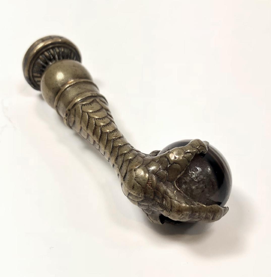 Incredible Victorian Brass Wax Seal Applicator (1 of 4)
