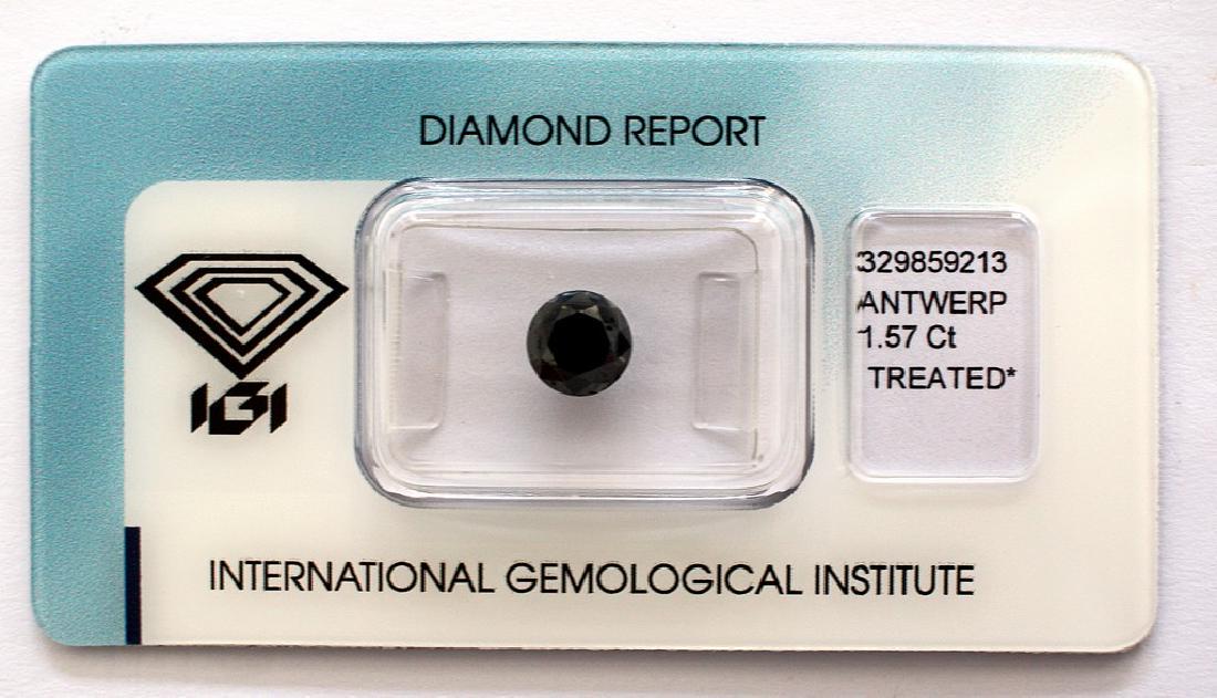 Black Diamond 1.57 CT with IGI certificate***No minimum (1 of 4)