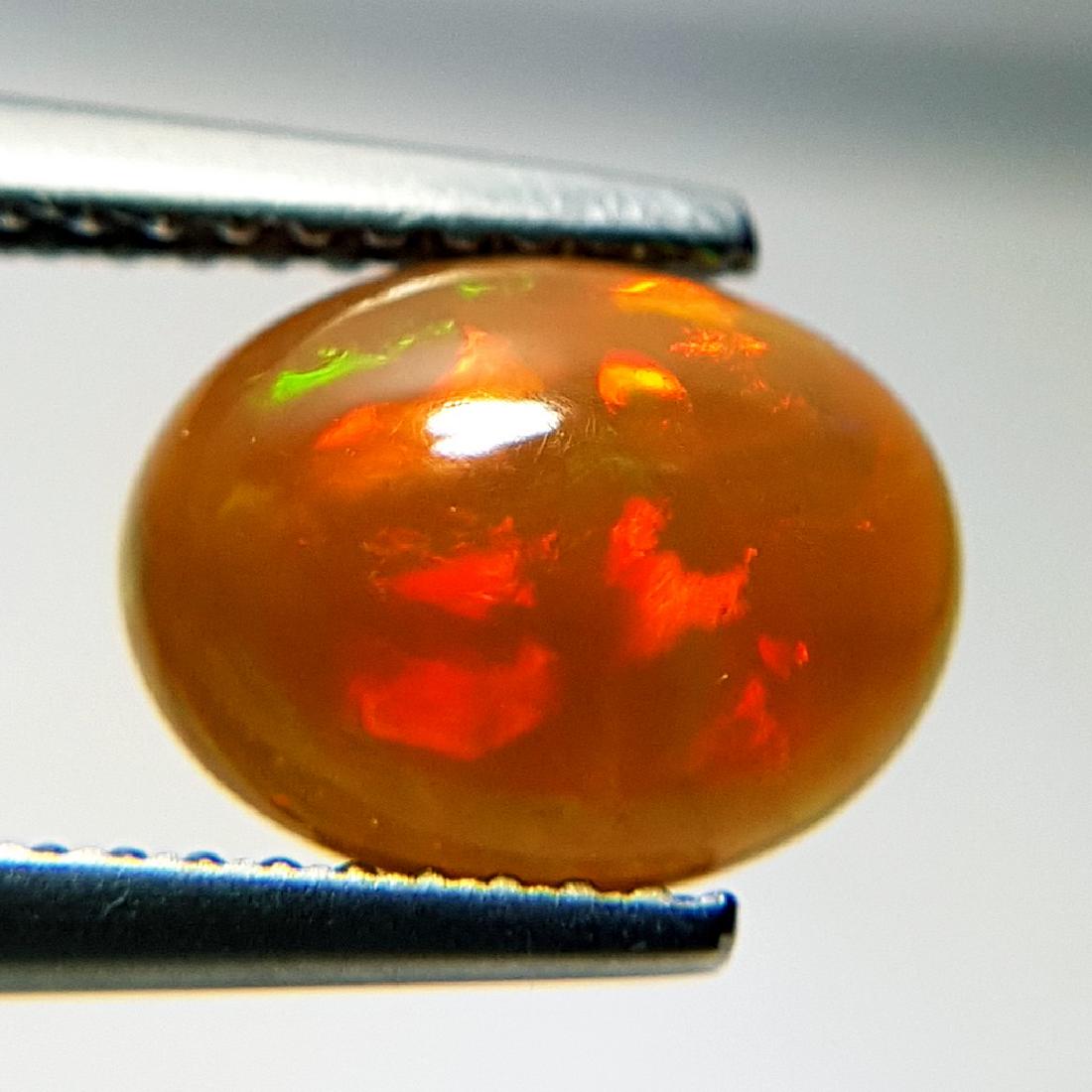 Awesome Fire Oval Cabochon Natural Opal  - 1.33 ct (1 of 9)