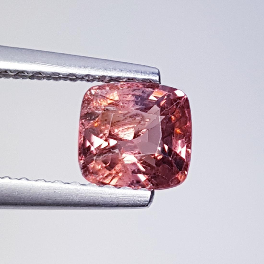 Fantastic Gem Natural Spinel - 1.01 ct: Item: Fantastic Gem Natural Spinel - 1.01 ct Loose Gemstone: Spinel Color/Clarity: VVS - VS Carat Weight: 1.01 Size (mm): 5.80 x 5.50 x 3.60 Cushion - Burma No Reserve: This lot starts at $1 and has n