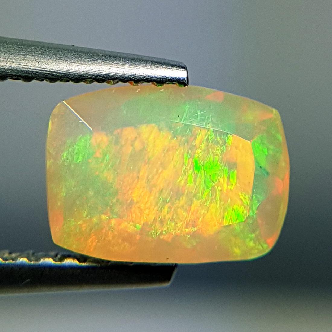 Beautiful Fire Cushion Cut Natural Opal  - 1.33 ct (1 of 10)