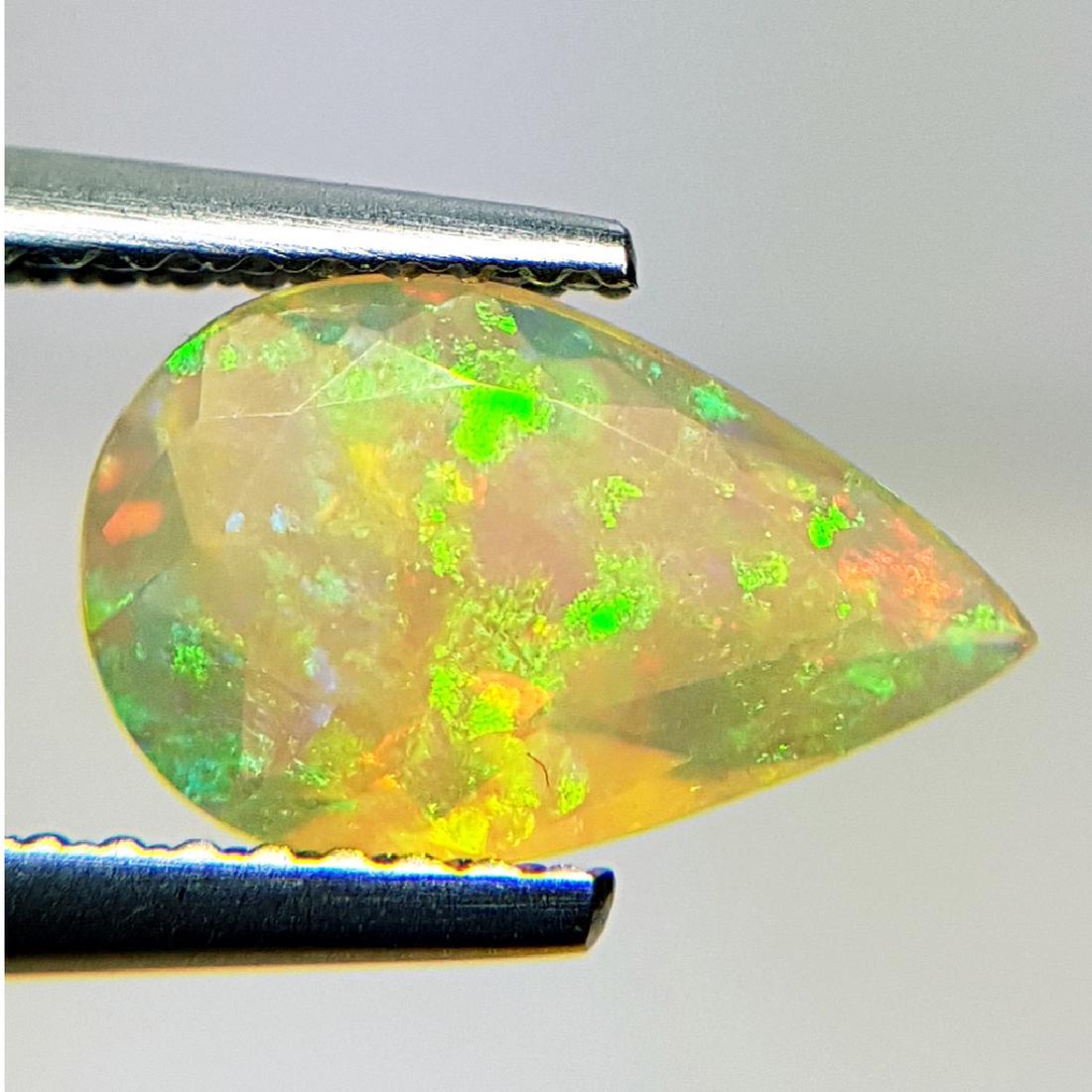 Awesome Fire Pear Cut Natural Opal  - 1.10 ct (1 of 10)