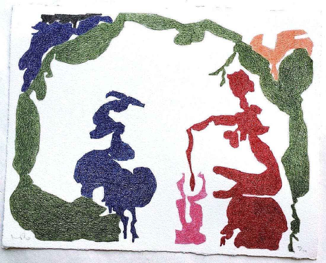 Monique Prieto Signed limited edition print ed. 150: Monique Prieto Untitled 2002 Signed limited edition print ed. 150 11" x 14" Print on heavy textured paper signed and numbered in pencil Please note that this lot has a confidential reserve. When you l