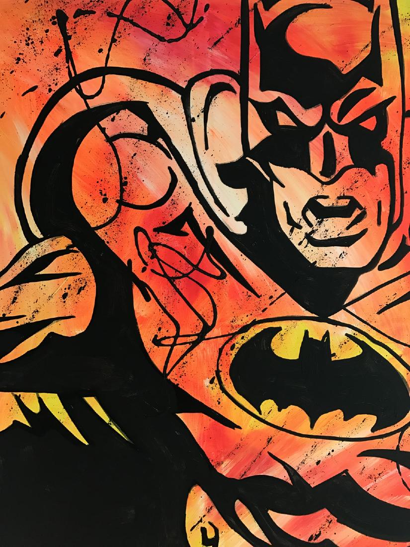 MR CALVIN Mixed Media Batman action (1 of 3)