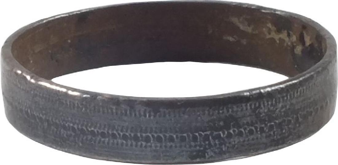 VIKING WEDDING RING, 866-1067 AD, Sz 6 1/2 (1 of 2)