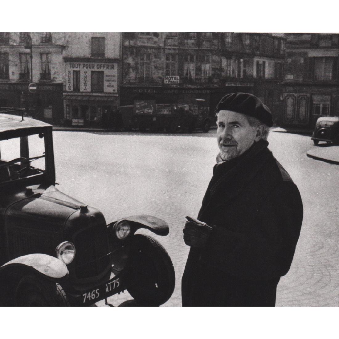 ROBERT DOISNEAU - Mark Tobey, 1955: Artist: ROBERT DOISNEAU Print Title: Mark Tobey, 1955 Mark George Tobey (1890-1976) was an American painter. His densely structured compositions, inspired by Asian calligraphy, resemble Abstract expre