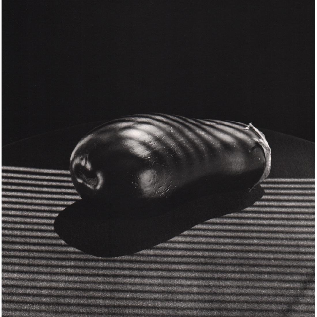 ROBERT MAPPLETHORPE - Eggplant: Artist: ROBERT MAPPLETHORPE Print Title: Eggplant Medium: Photo-Engraving Printing date: 1990's Printed in the USA Image size approx. 8 X 8 inches Robert Mapplethorpe was an American photographer, kno