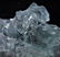 BLUE-GREEN FLUORITE CRYSTAL CLUSTER - 2
