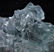 BLUE-GREEN FLUORITE CRYSTAL CLUSTER - 6