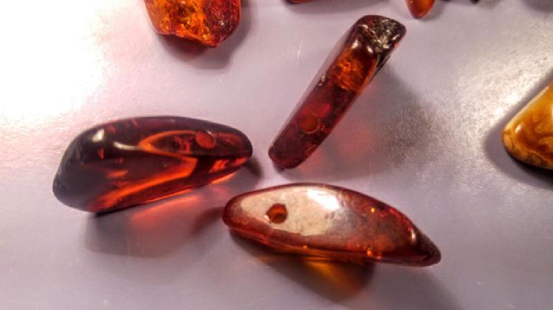 100% genuine Baltic amber pendants - 4