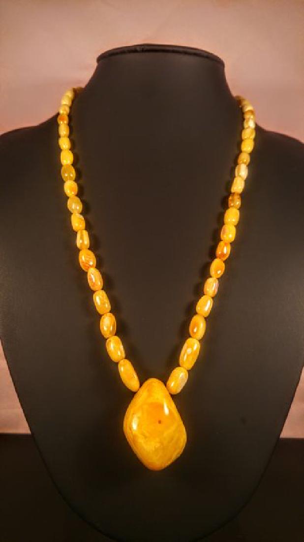 Baltic amber necklace, 100% Genuine (1 of 14)