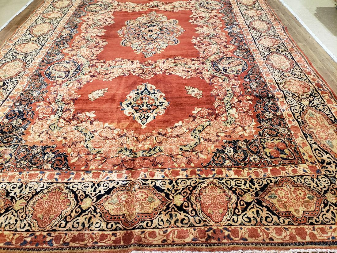 11 x 17 Fine Antique Persian Sarouk Rug (1 of 8)