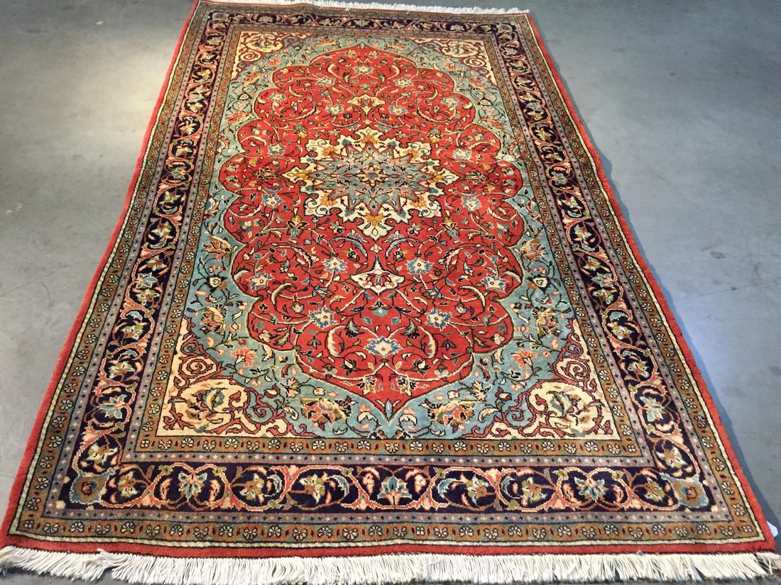 AUTHENTIC PERSIAN SAROUK Rug 5'.0"X6'.2" (1 of 8)