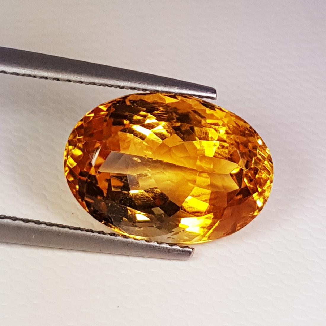 Marvelous Oval Cut Natural Citrine - 9.06 ct (1 of 4)