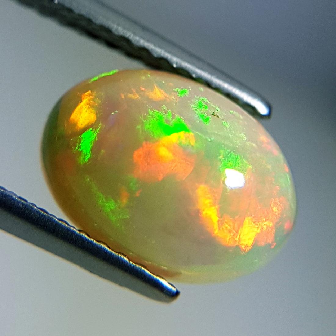 Rare & Lovely Fire Oval Cabochon Natural Opal  - 1.78 (1 of 10)