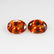 1.72 Ctw Natural Loose Spessartite Garnet Matching Oval