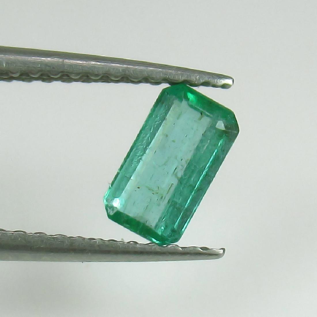 0.51 Ct Genuine Loose Zambian Emerald Octagon cut Rich (1 of 2)