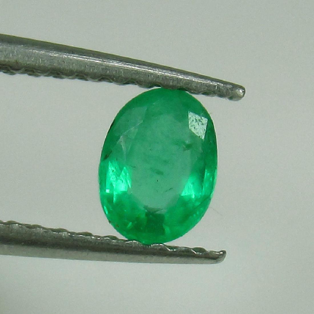 0.29 Ct Genuine Zambian Emerald Nice Oval Cut (1 of 2)