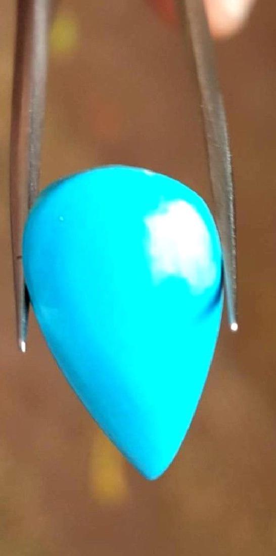 9 CARATS AMAZING PEAR SHAPE NATURAL TORQUOISE (1 of 2)