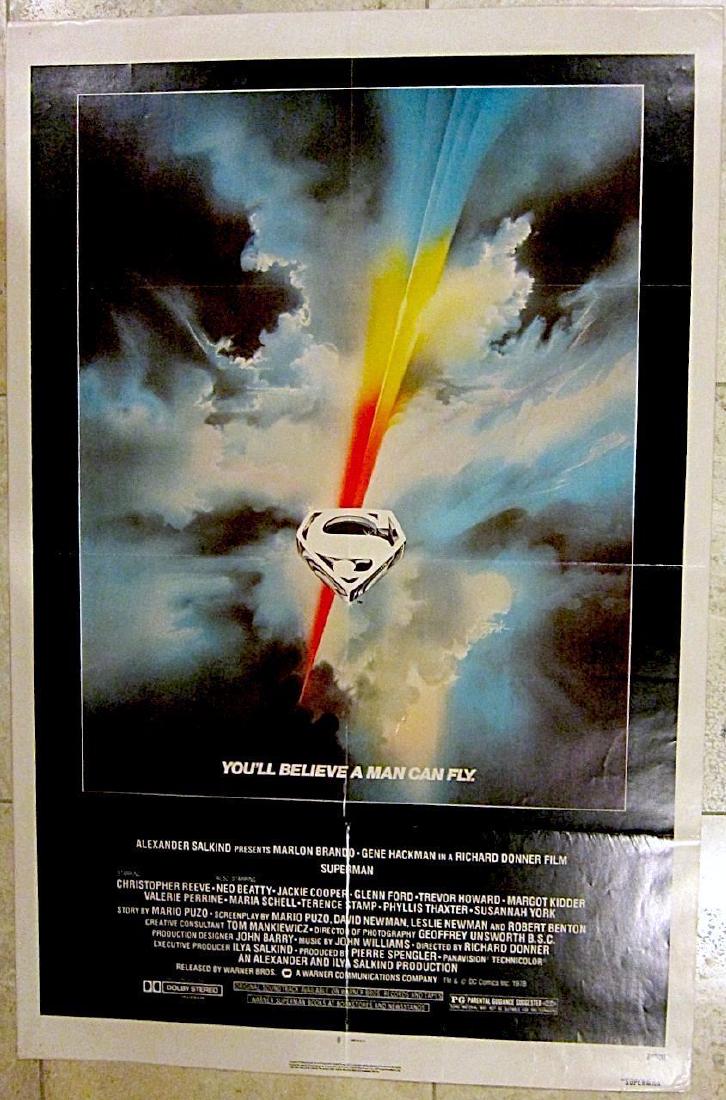 SUPERMAN '78 1 SH POSTER CHRISTOPHER REEVE MARLON (1 of 1)