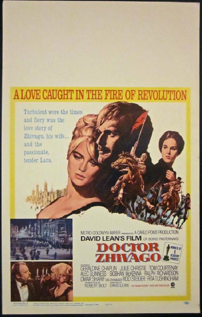 DOCTOR ZHIVAGO - ORIGINAL 1965 WINDOW CARD POSTER - (1 of 1)