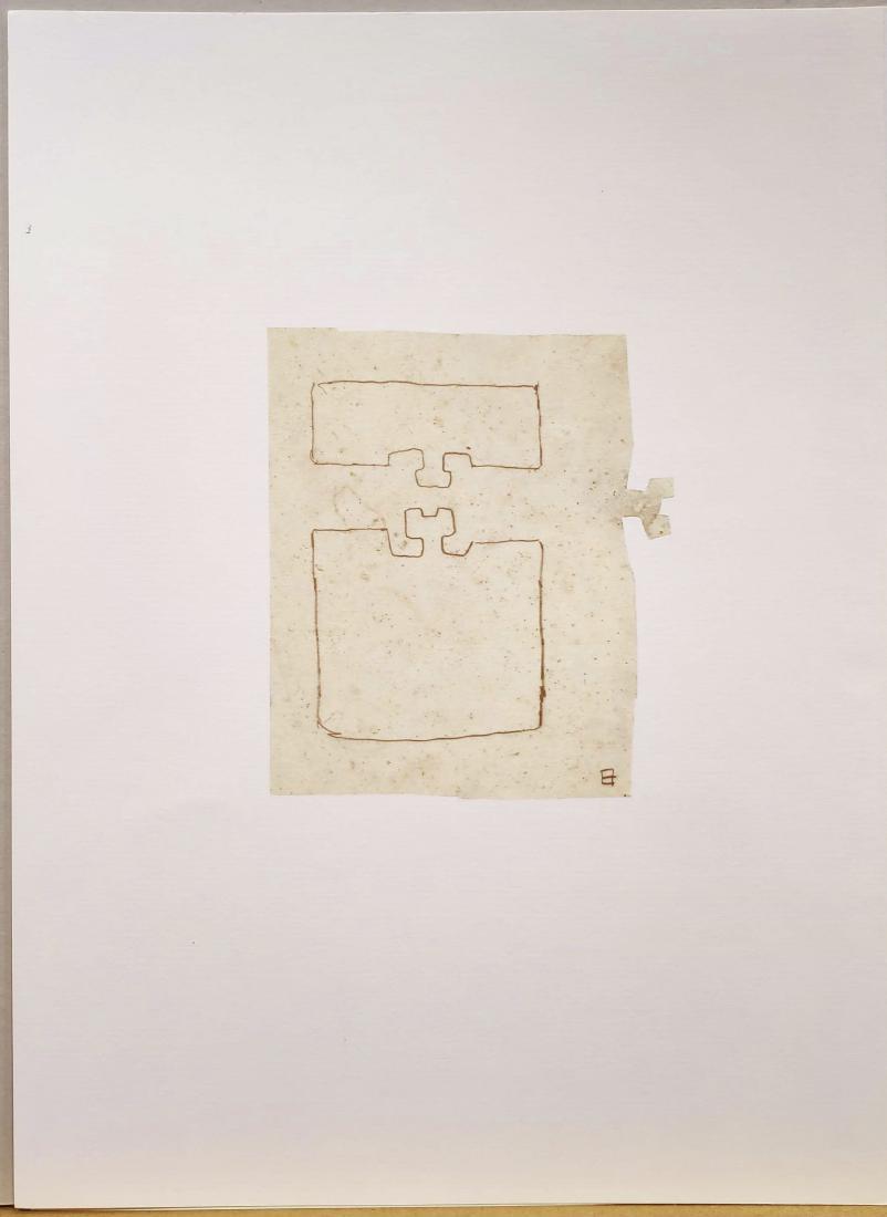 Eduardo Chillida Untitled 2 lithographs (1 of 6)