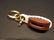 Wood Brass Nautical Sailing Pulley Boat Ship Keychain - 4