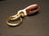 Wood Brass Nautical Sailing Pulley Boat Ship Keychain - 7