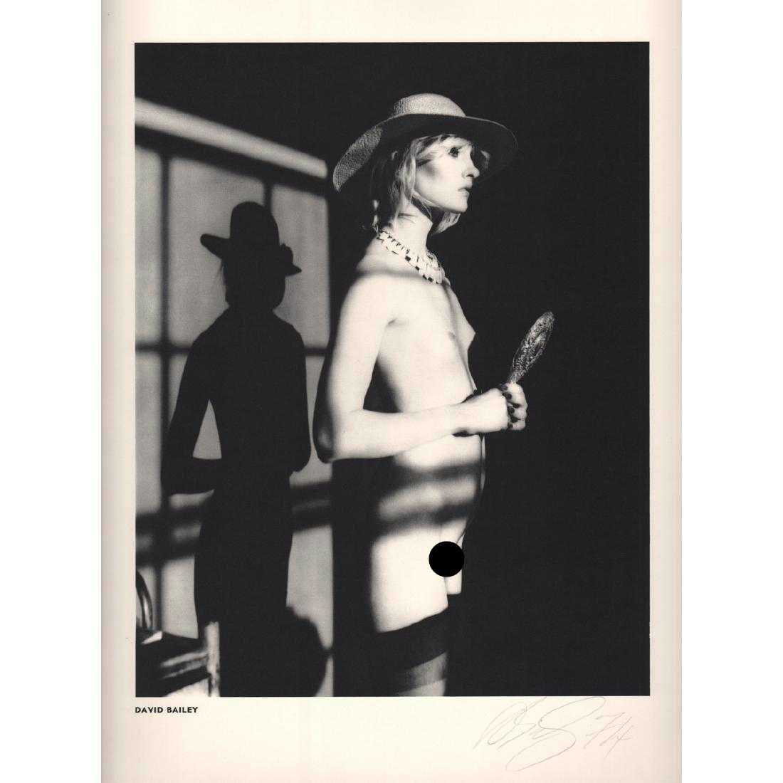 DAVID BAILEY - Standing Model: Reserve Reduced! Artist: DAVID BAILEY Print Title: Standing Model Personally signed by Photographer Single image from Limited Edition Portfolio 39/1000 (only the first 50 were hand signed by the photo