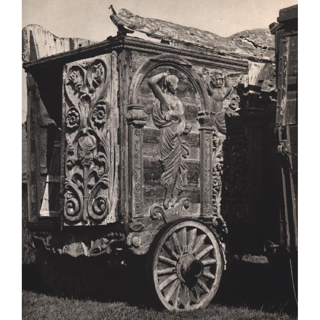 WALKER EVANS - The Ringling Bandwagon: Reserve Reduced! Artist: WALKER EVANS Print Title: The Ringling Bandwagon, Sarasota, Florida 1941 Beautifully printed, tissue covered gravure from the 1960s Medium: Sheet-fed Gravure Printing Date: 19
