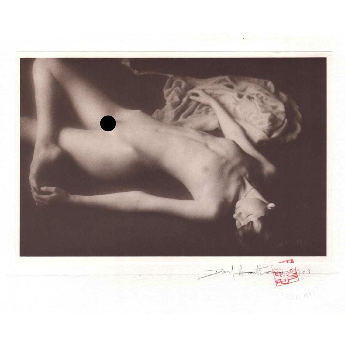 DAVID HAMILTON - Erotica: Reserve Reduced! Artist: DAVID HAMILTON Print Title: Erotica Folio - Facsimile signature and stamp - rare but no stated edition Medium: Photo-Lithograph Printing Date: 1980's Printed in Japan Image Si